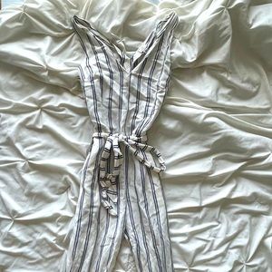 Striped Jumpsuit